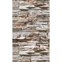 Плита ДEКОР Дикий камень №1007 Вертикаль 9мм (1200х600)